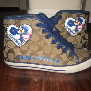 Coach x Poppy Chan hightops